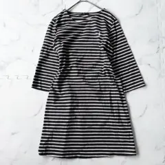 ✨美品✨ラルフローレン　ワンピース　紺白　ボーダーL