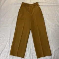 カットツイルセンタープレスカラースラックス