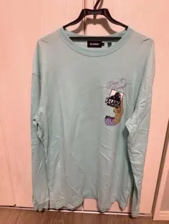XLARGE ミントグリーン 長袖Tシャツ Xのサムネイル
