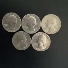 2026年最新】アメリカ25セント銀貨の人気アイテム - メルカリ