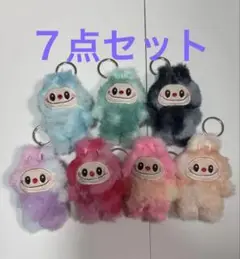 ラブブ　キーホルダー7個セット