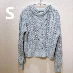 GOODTHREADS ケーブル編みニットセーター S