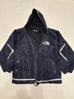THE NORTH FACE ビッグロゴ 中綿ジャケット ネイビー Y2K