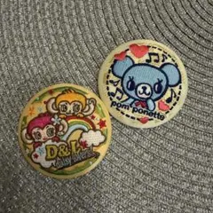 ナルミヤ 刺繍缶バッチ