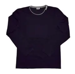 D&Gドルガバ 長袖Tシャツ ロンT カットソー パープル S