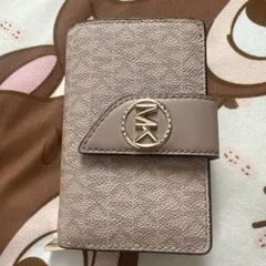 MICHAEL KORS ピンク 二つ折り財布