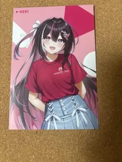 ホロライブ AZKi サイン入り チェキ風カード 大阪 梅田 ① - メルカリ
