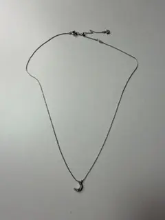 【ジャンク品】月と星のデザインネックレス