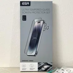 ESR iPhone15pro フィルム3枚+カメラフィルム2枚