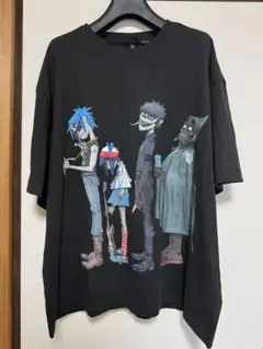 H&M Gorillaz コラボ Tシャツ ゴリラズ XL 黒 オーバーサイズ