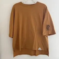 HEART MARKET 半袖Tシャツ オレンジ 大きめＴシャツ