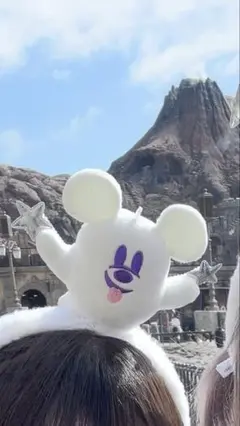 ディズニー おばけミッキーマウス カチューシャ