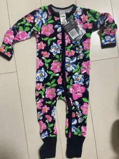 新品BONDS Wondersuit ロンパース カバーオール花柄 パジャマのサムネイル