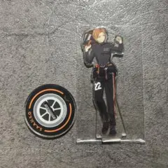 暗殺教室 前原陽斗 アクリルスタンド アクスタ ファミマ レーシング