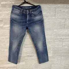 DENHAM slimfit ブルー　デニム