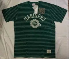 廃番！　ユニクロ　MLB シアトルマリナーズ　ダブルボーダーTシャツ Ｌ　未使用