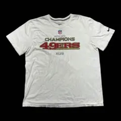 ナイキ 2012 NFC CHAMPION 49ERS プリント Tシャツ