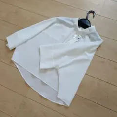 スコットクラブ　FENNELバックボタン2wayボリュームブラウス