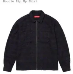 2025年最新】supreme Boucle Zip Up Shirtの人気アイテム - メルカリ