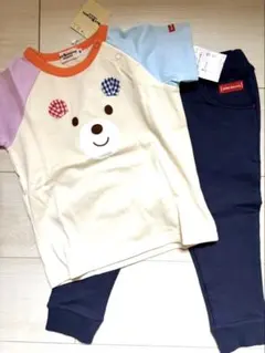ミキハウス Mikihouse Tシャツとパンツ（新品）セット 90