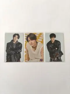 timelesz 原嘉孝＆橋本将生　トレカ 3枚セット