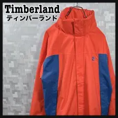 美品 ティンバーランド マウンテンジャケット アウター メンズ L オレンジ