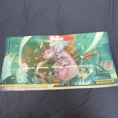 ポケモンカードゲーム　ラバープレイマット　ミュウツー＆ミュウ
