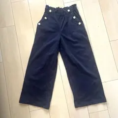 GU　マリンプルオンワイドパンツ　140cm