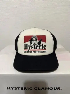 ヒステリックグラマー GUITAR GIRL メッシュキャップ　ブラック