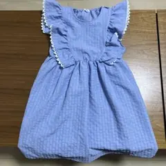 フリル付きノースリーブワンピース 130 子供服