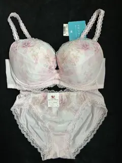 ワコール　Wacoal　ブラ&ショーツ　セット　リボンブラ