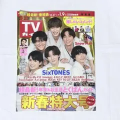 週刊TVガイド 新春特大号 関東版