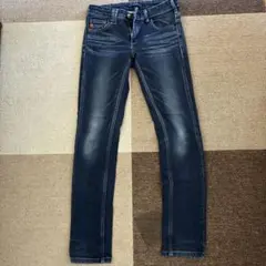 SOMETHING スリムフィットデニム