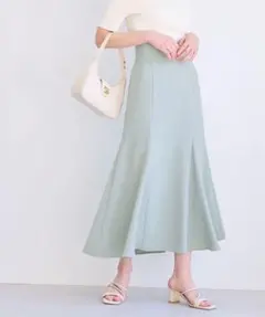 【新品】ViS ビス 美easy マーメイドスカート ライトグリーン XSのサムネイル