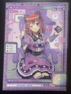 五等分の花嫁デザイン 電子マネー nanaco カード - メルカリ