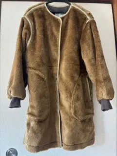 ブラウン ファーブルゾン