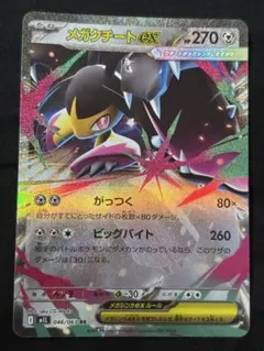 メガクチートex HP270 トレーディングカード