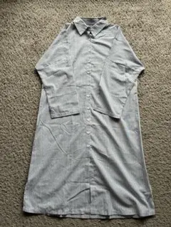 未使用☆ストライプロングワンピース ☆2XL