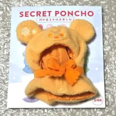 Disney ディズニーストア シークレットポンチョ 橙 オレンジ