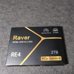 Raver 内蔵 SSD 2TB PCIe Gen4x4 M.2 NVMe - メルカリ