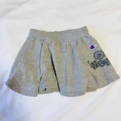 Champion グレー スカート 【110】　フレア　スウェット　カジュアル