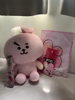 【美品】BT21 クッキー ぬいぐるみ・グッズセット