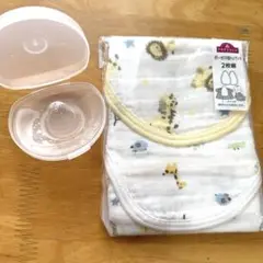 メデラ ニップルシールド　Lサイズ　24mm ケース付き　授乳　汗取りパッド