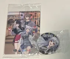 にじさんじ　くら寿司　葉加瀬冬雪　缶バッジ　カード　SMC