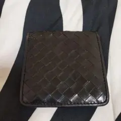 GORE 編み込みレザー二つ折り財布