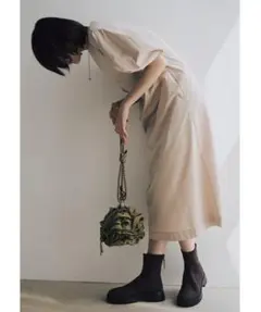 【訳あり特価】emmi 洗える！体型カバー◎ 公園OKカットソーワンピ