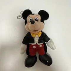 ディズニー 35周年限定　ぬいぐるみバッジ　レトロミッキー