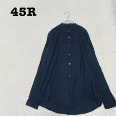 2026年最新】45R カラー：ブラック系 レディース 長袖 シャツ 