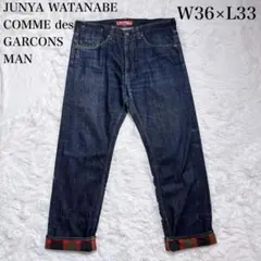 JW505 リーバイス ジュンヤワタナベ コムデギャルソンマン デニムパンツのサムネイル