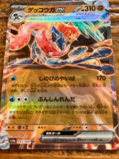 ゲッコウガex・ミライドンex・サンダースexセット